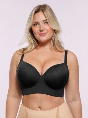 Smoothing Underwire Push Up Bra (Size 36D)